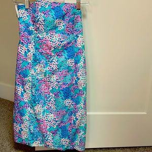 Strapless Lilly Pulitzer dress